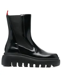 Vic Matié Chelsea-Boots mit dicker Sohle Schwarz