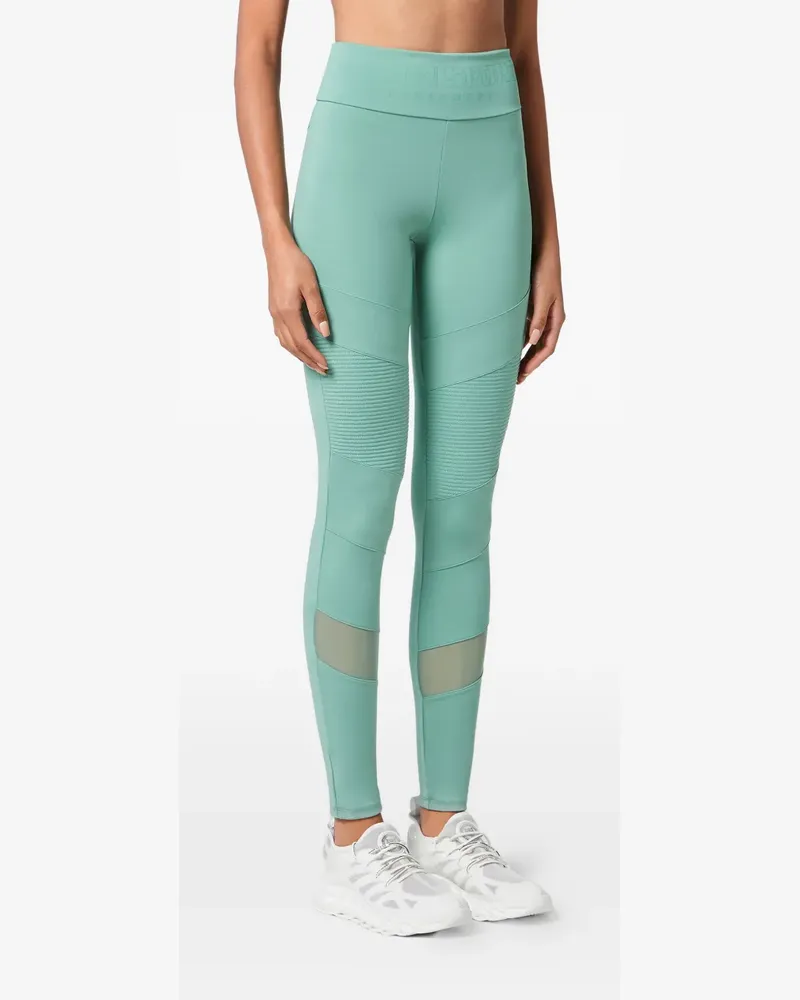 Philipp Plein Statement Leggings - Grün Grün