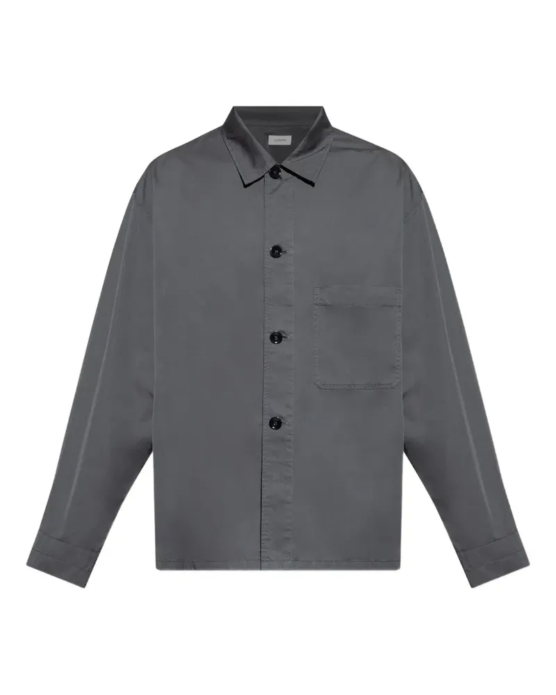 Christophe Lemaire Hemd mit aufgesetzten Taschen - Grau Grau