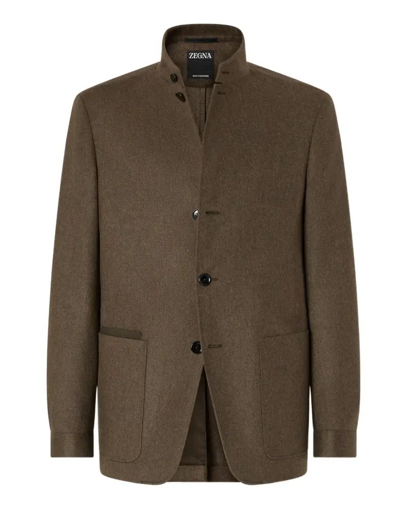 Ermenegildo Zegna Oasi II Conte Jacke aus Kaschmir - Braun Braun