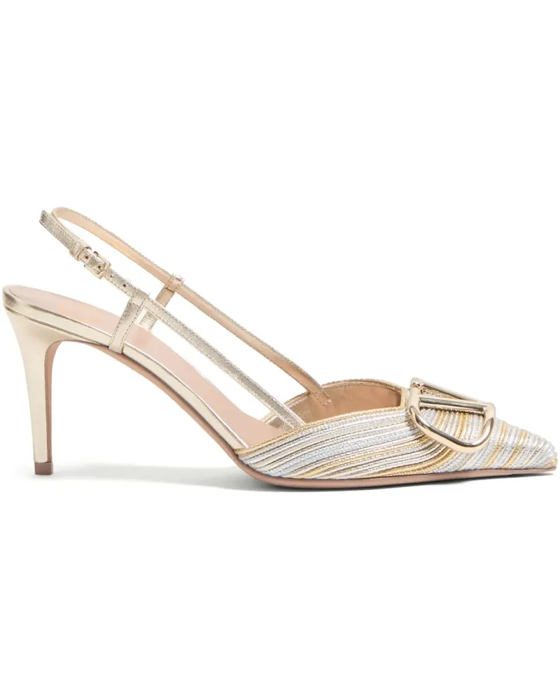 Valentino Garavani VLogo Pumps 80mm - Weiß Weiß