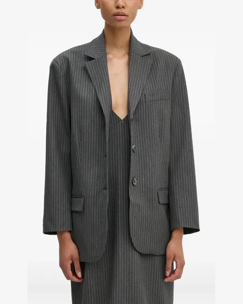Day Birger et Mikkelsen Blazer mit Nadelstreifen - Grau Grau