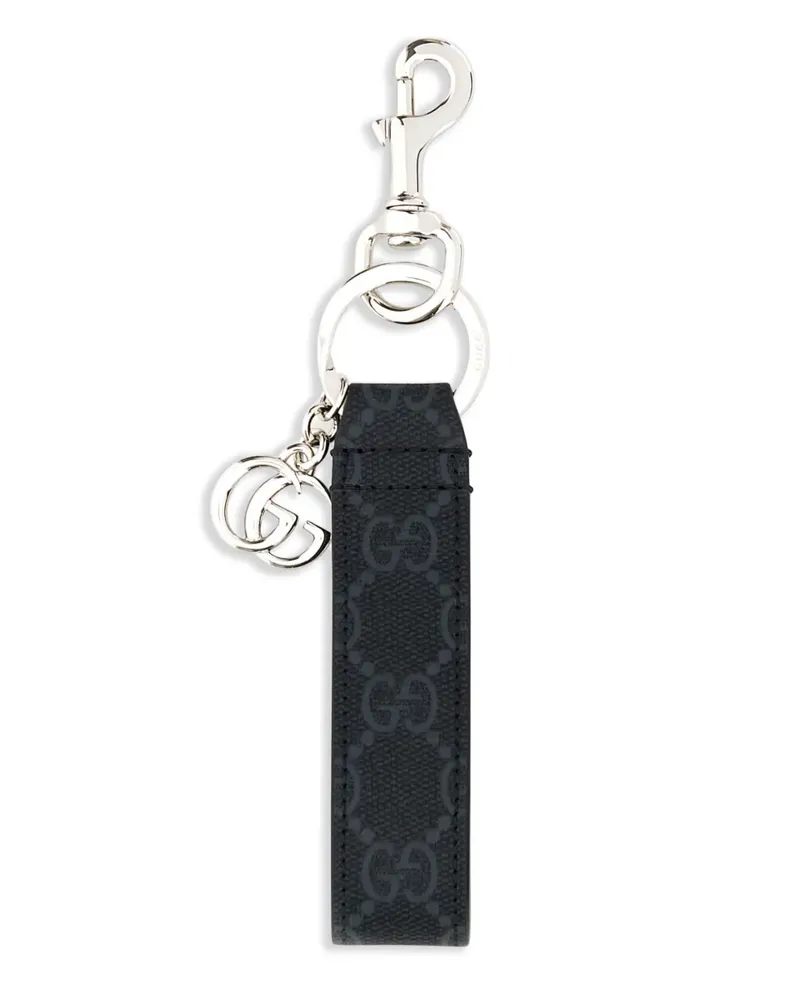 Gucci GG Supreme Schlüsselanhänger - Schwarz Schwarz