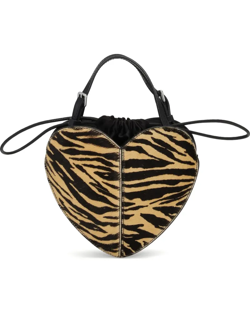ROTATE Birger Christensen Herz-Tote Bag - Nude Nude