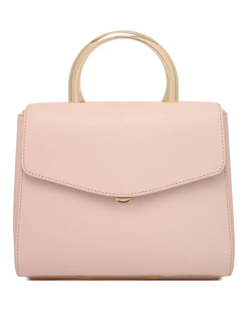 Furla Mini Meridiana Tote Bag mit Klappe - Rosa Rosa