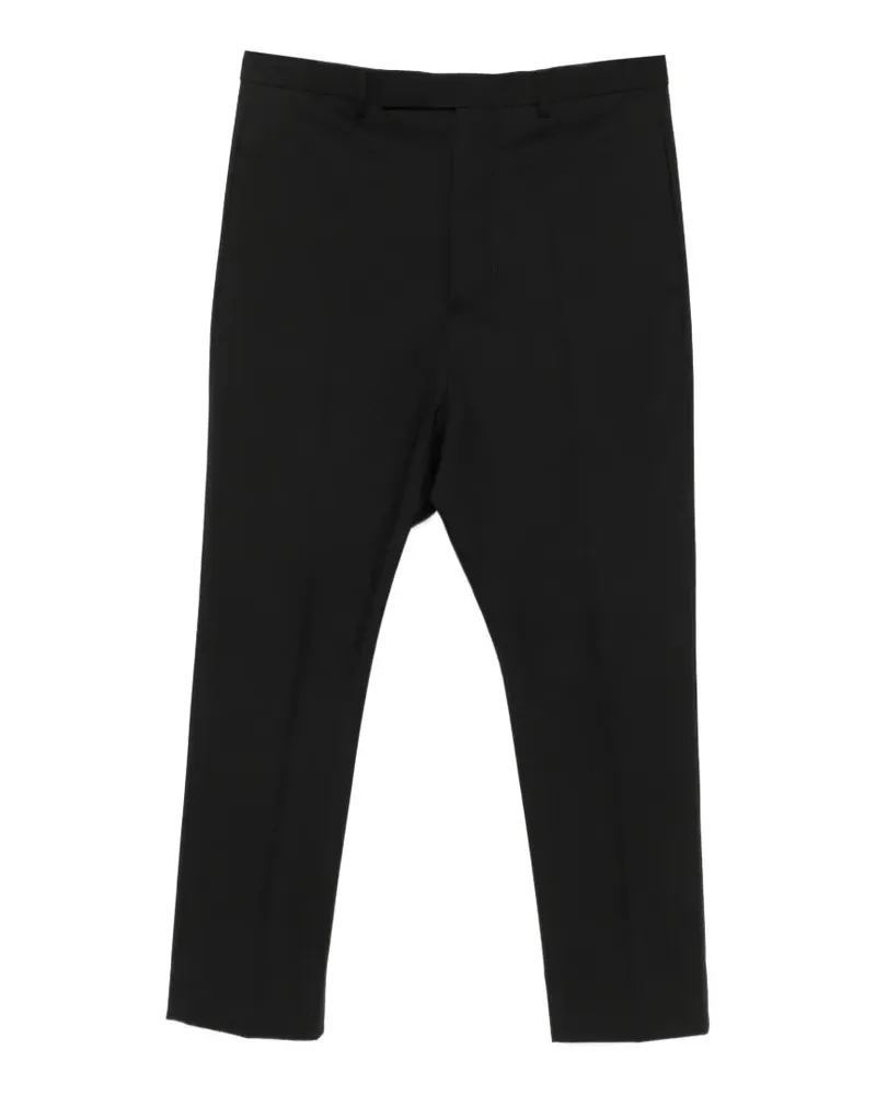Rick Owens Astaires Straight-Leg-Hose - Schwarz Schwarz