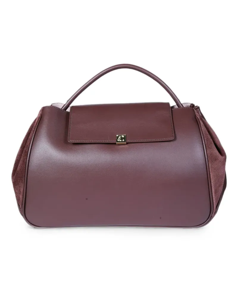 Coccinelle Pansy leather cross body bag - Rot Rot