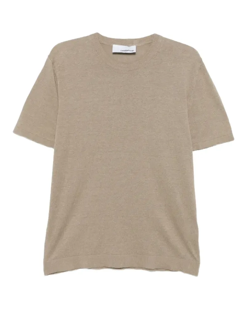 Costumein Fein gestricktes T-Shirt - Nude Nude