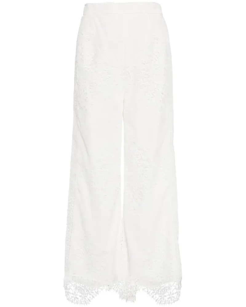 Evarae Vida Hose mit weitem Bein - Weiß Weiß