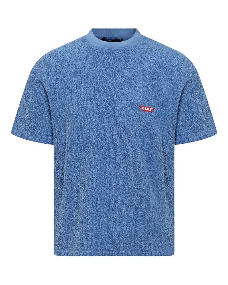 Dsquared2 T-Shirt mit Logo - Blau Blau