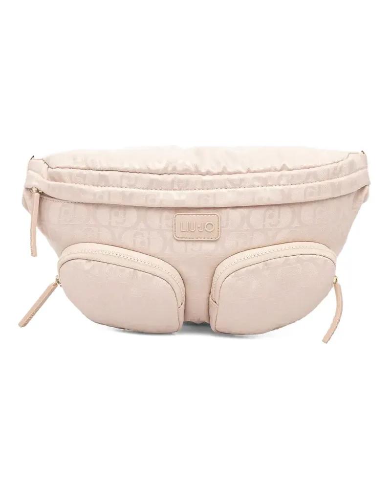 Liu Jo Gürteltasche mit Logo-Muster - Nude Nude