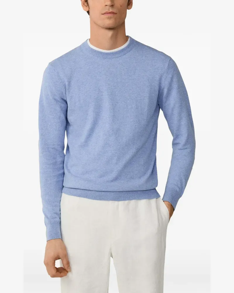 Hackett Pullover mit rundem Ausschnitt - Blau Blau