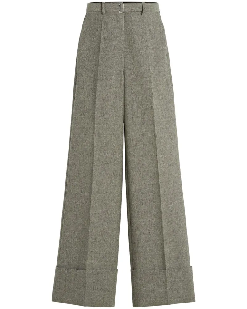 Lanvin Hose mit weitem Bein - Grau Grau
