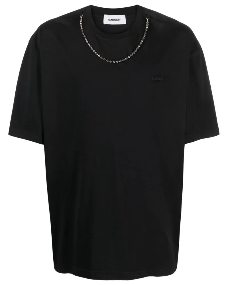 AMBUSH Ballchain T-Shirt - Schwarz Schwarz