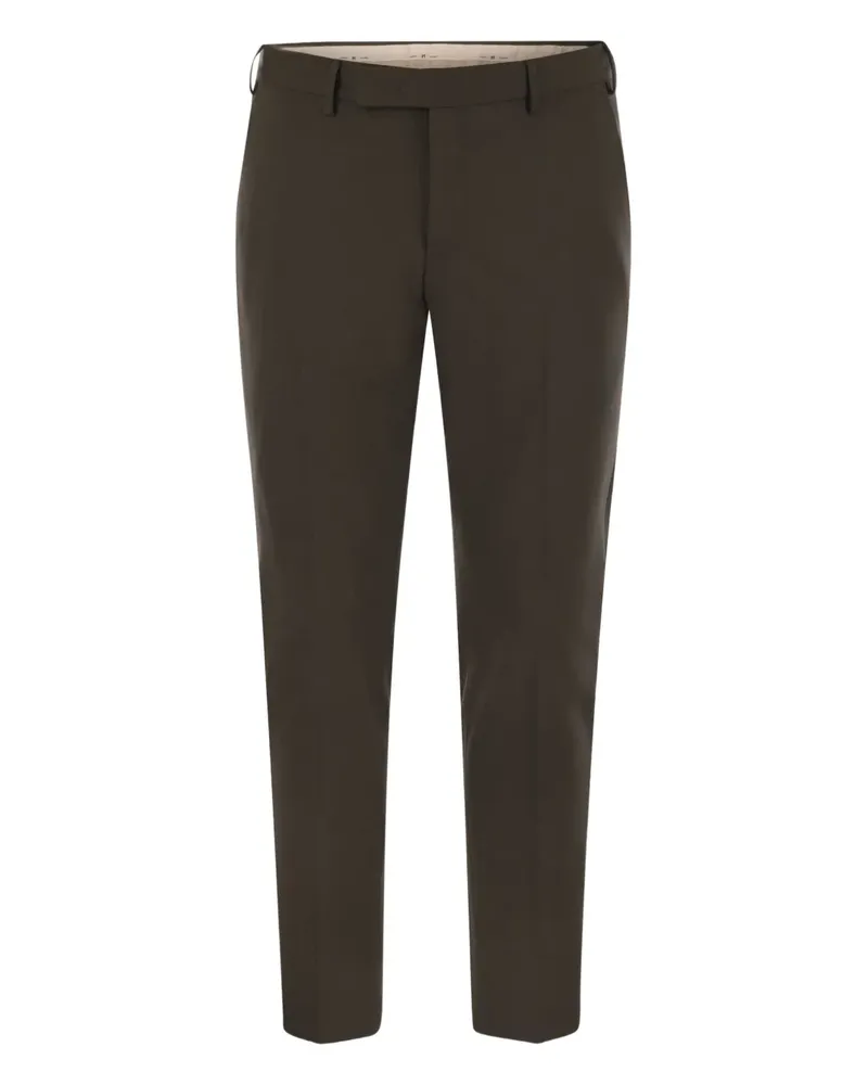 PT TORINO Klassische Dieci Hose - Braun Braun