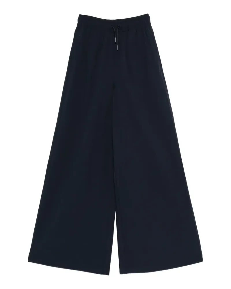 AlphaTauri drawstring-waistband palazzo pants - Blau Blau