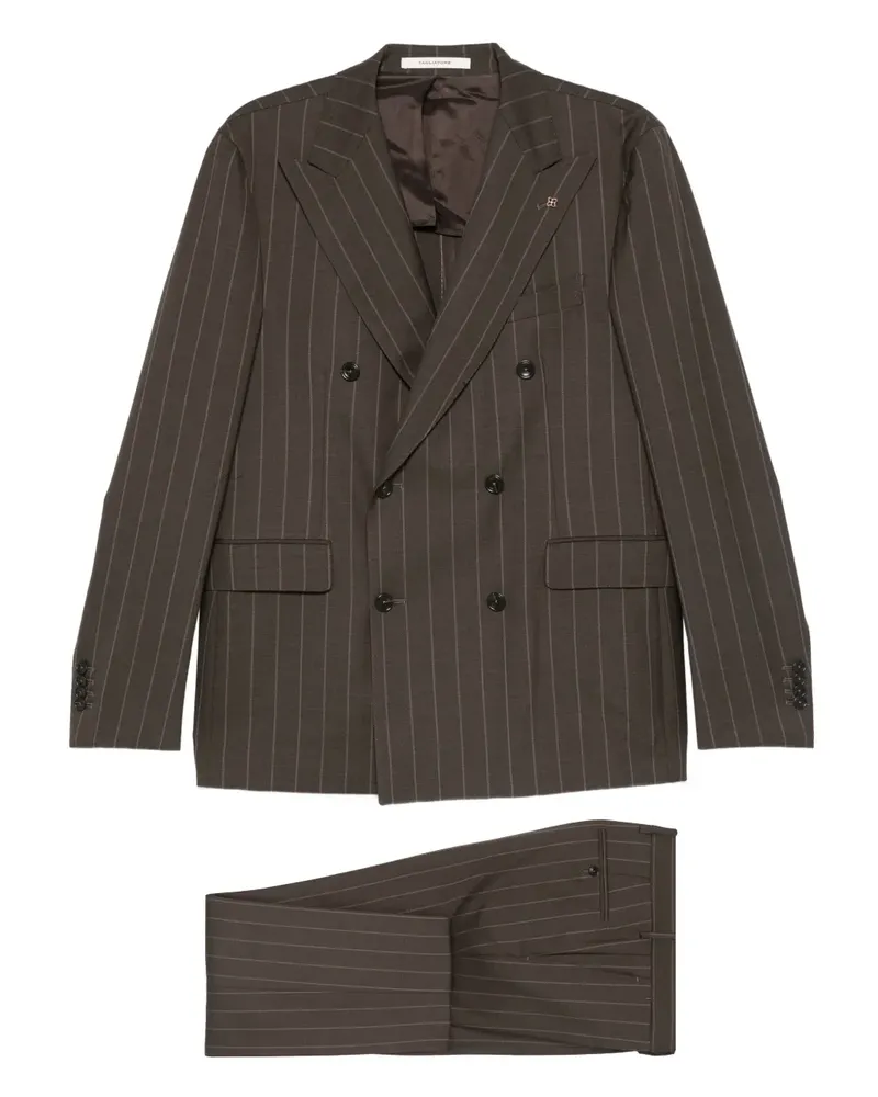 Tagliatore pinstripe double-breasted blazer - Braun Braun