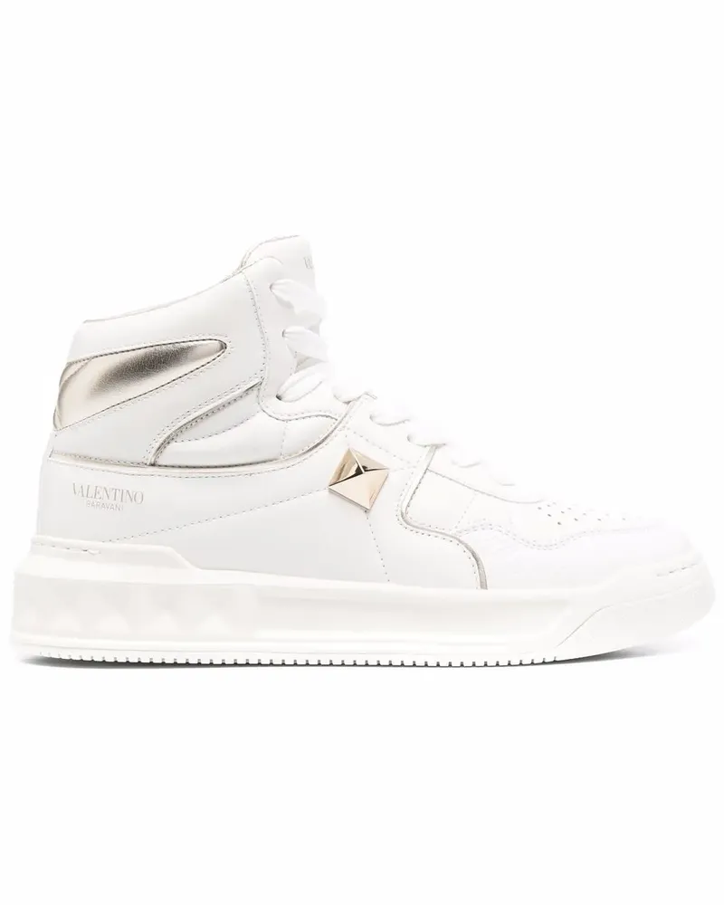 Valentino Garavani Rockstud Sneakers - Weiß Weiß