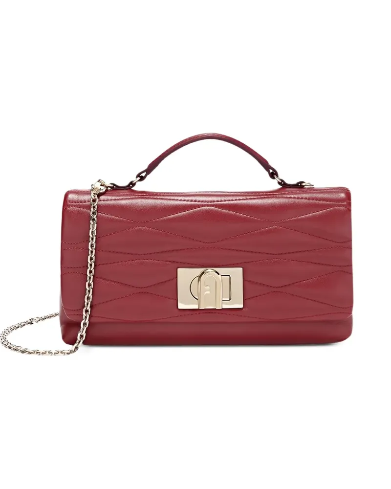 Furla Gesteppte  1927 Mini-Tasche mit Kette - Rot Rot