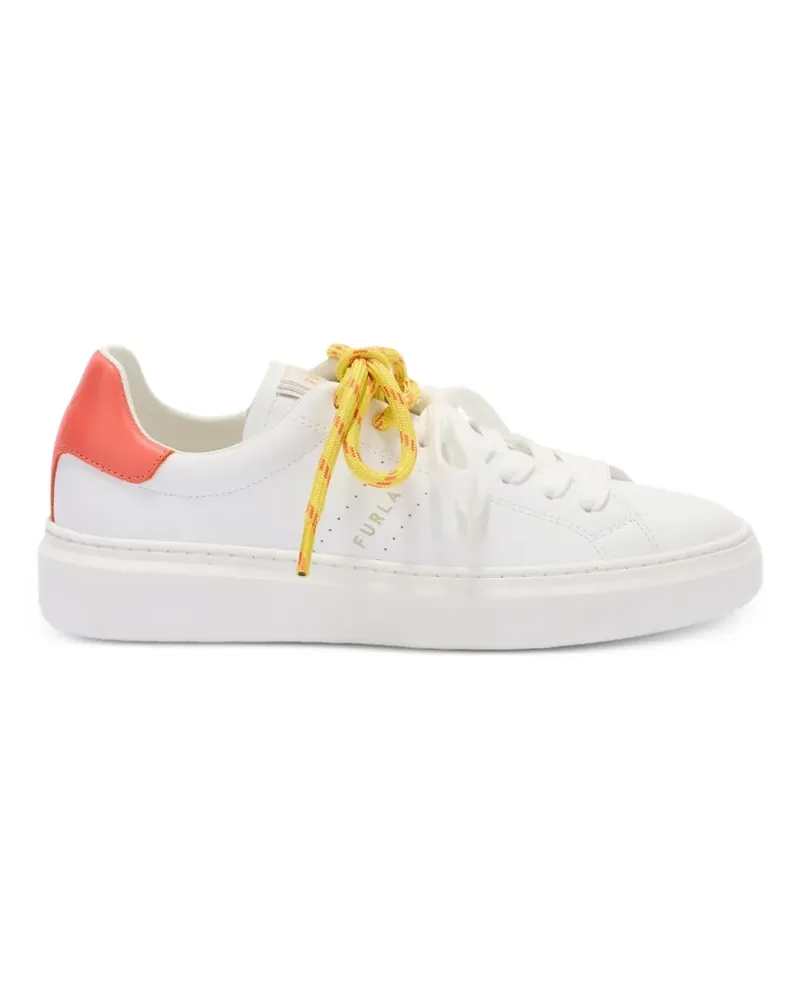 Furla Hype lace-up sneakers - Weiß Weiß