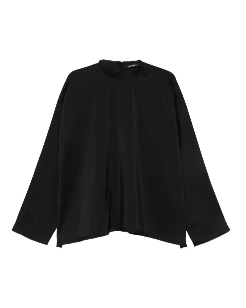 Sofie D'Hoore Bluse mit Satin-Finish - Schwarz Schwarz