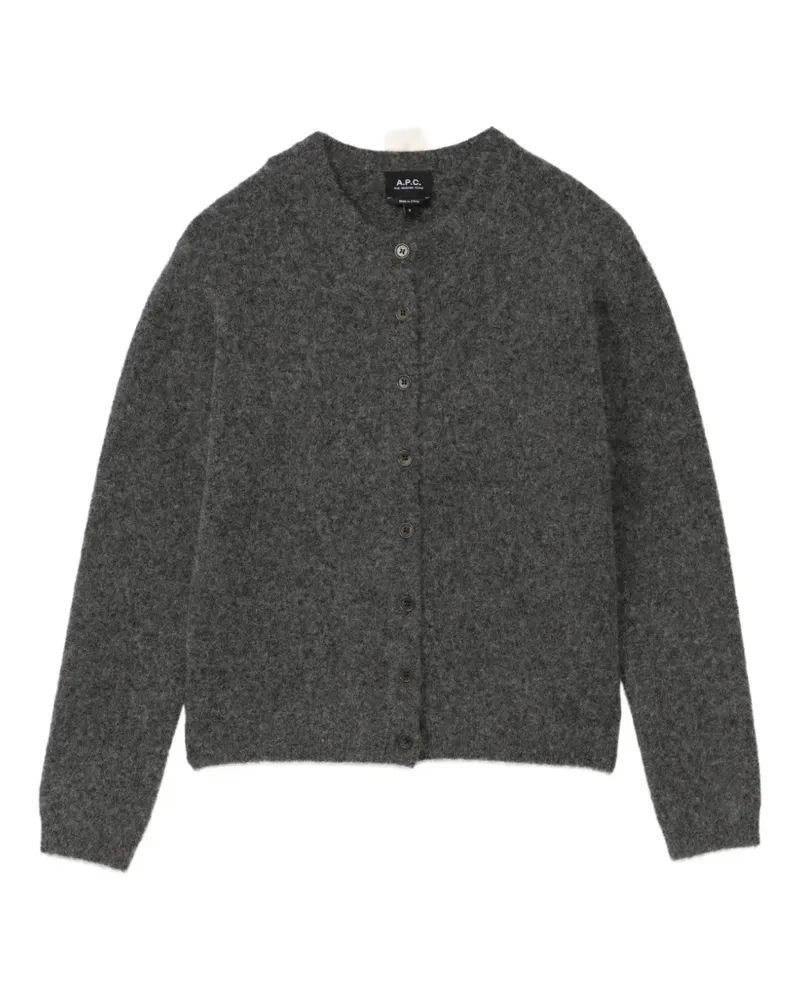 A.P.C. button-up cardigan - Grau Grau