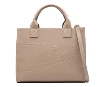Großer Vanity Tote Bag - Nude