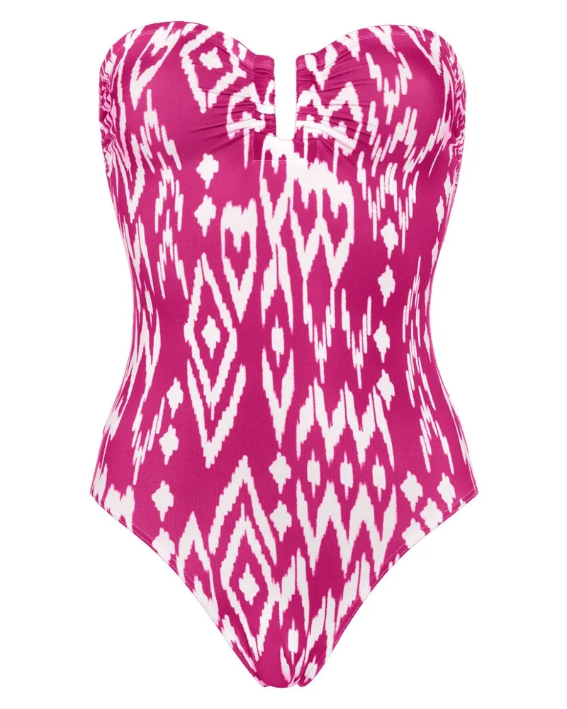 Eres Warm Bustier-Badeanzug - Rosa Rosa