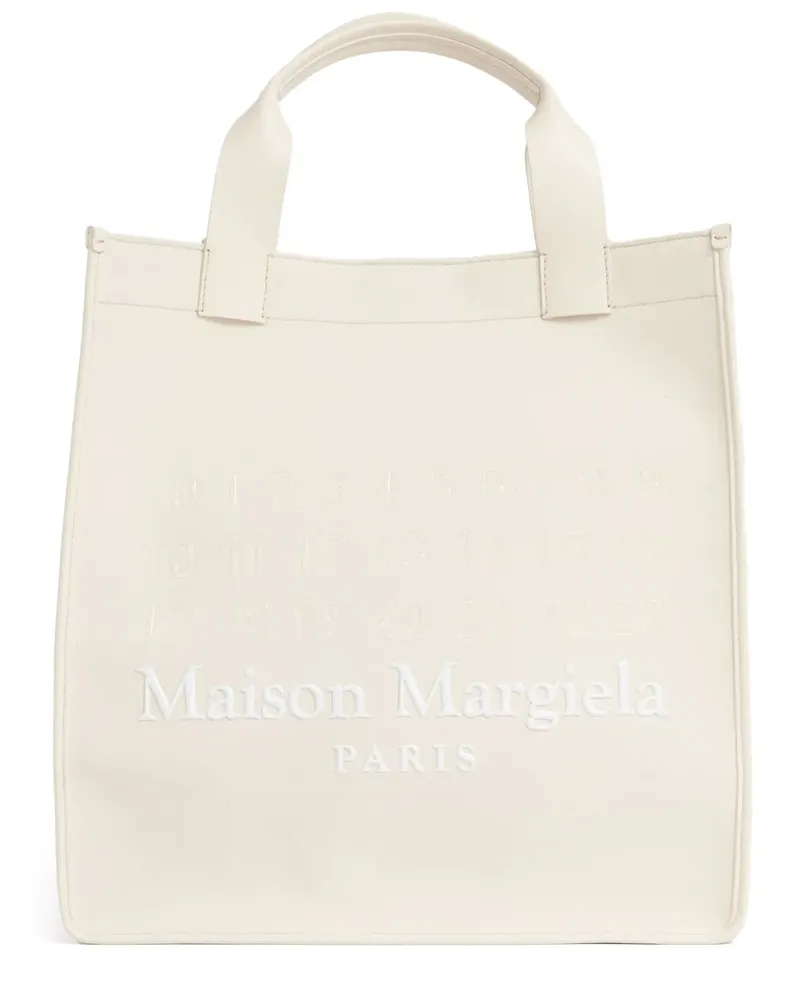 Maison Margiela Cabas Vertical Schultertasche - Nude Nude