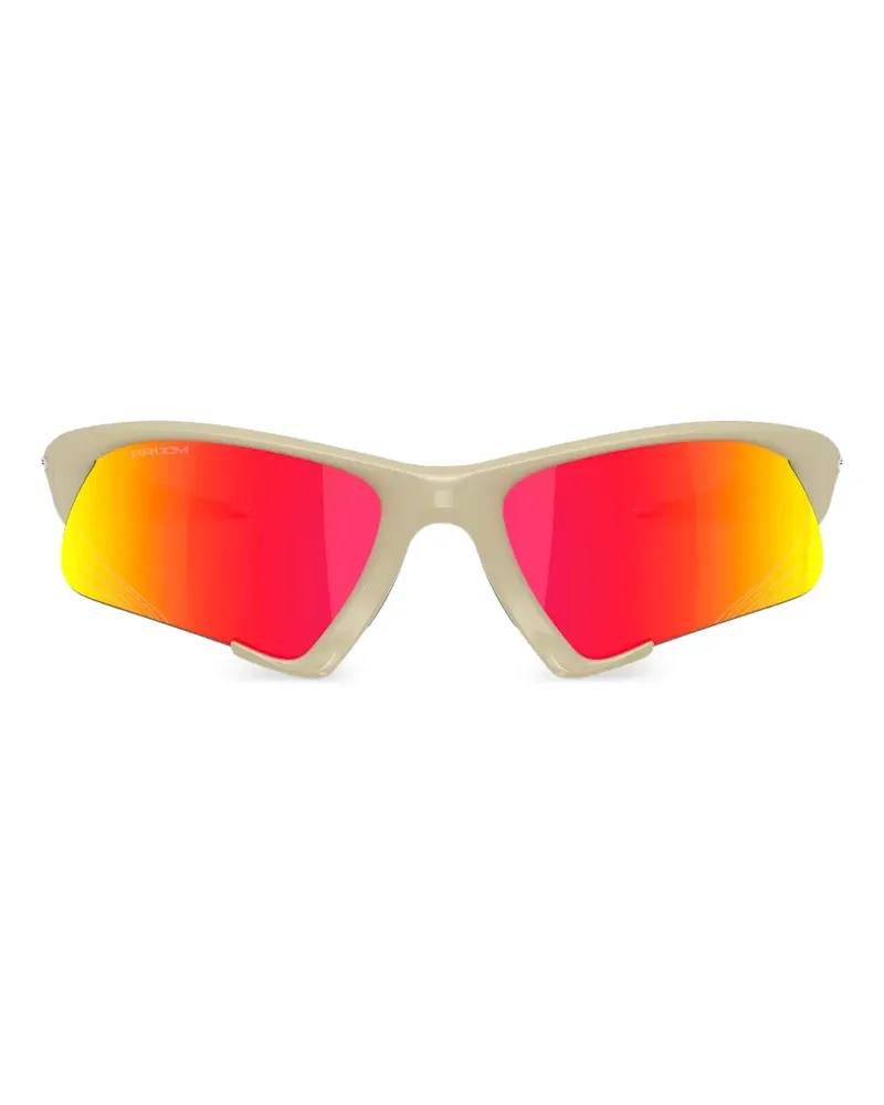 Oakley Suture Jacket wrap-around sunglasses - Weiß Weiß