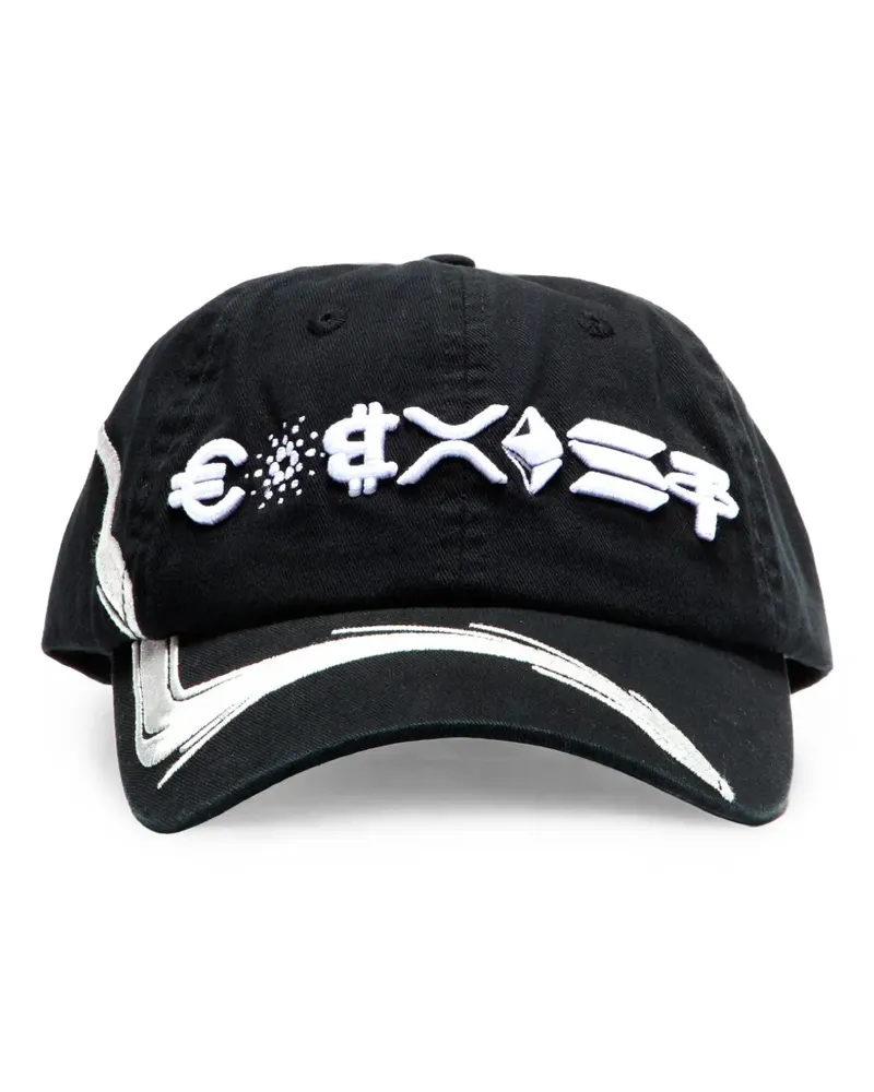 Praying Baseballkappe mit Logo-Stickerei - Schwarz Schwarz