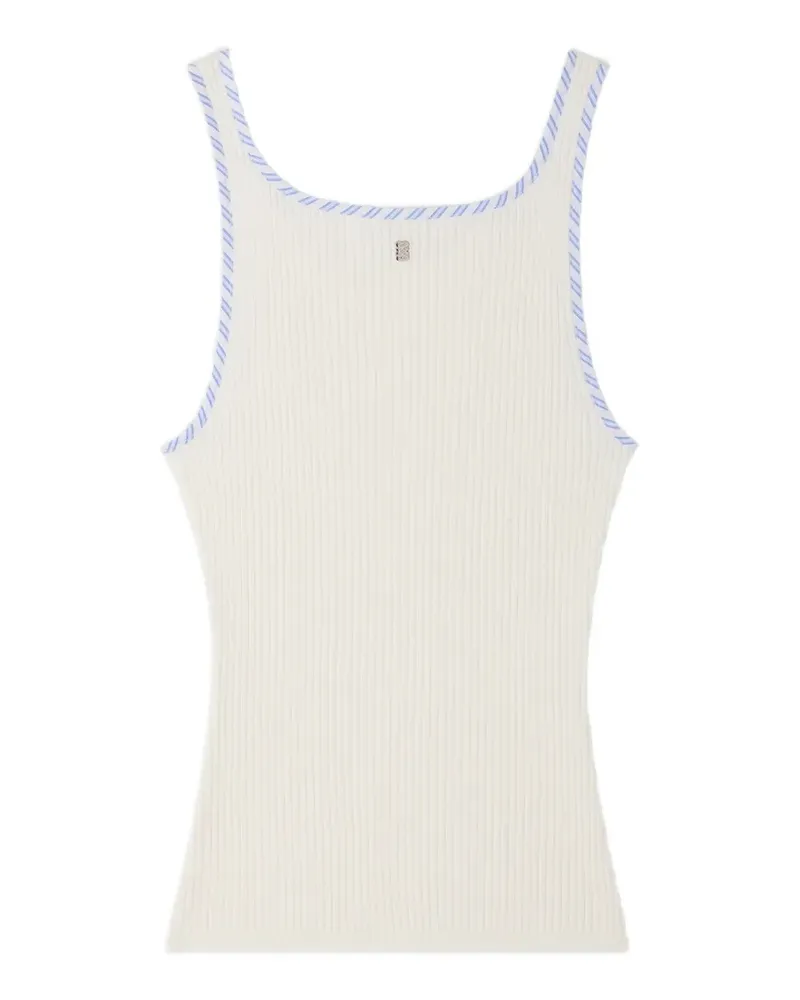 Sandro crocheted mini skirt - Nude Nude