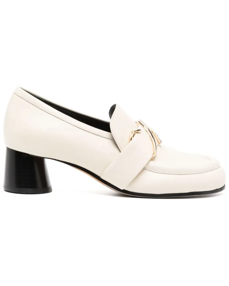 Proenza Schouler Loafer mit Monogramm-Absatz 55mm Nude