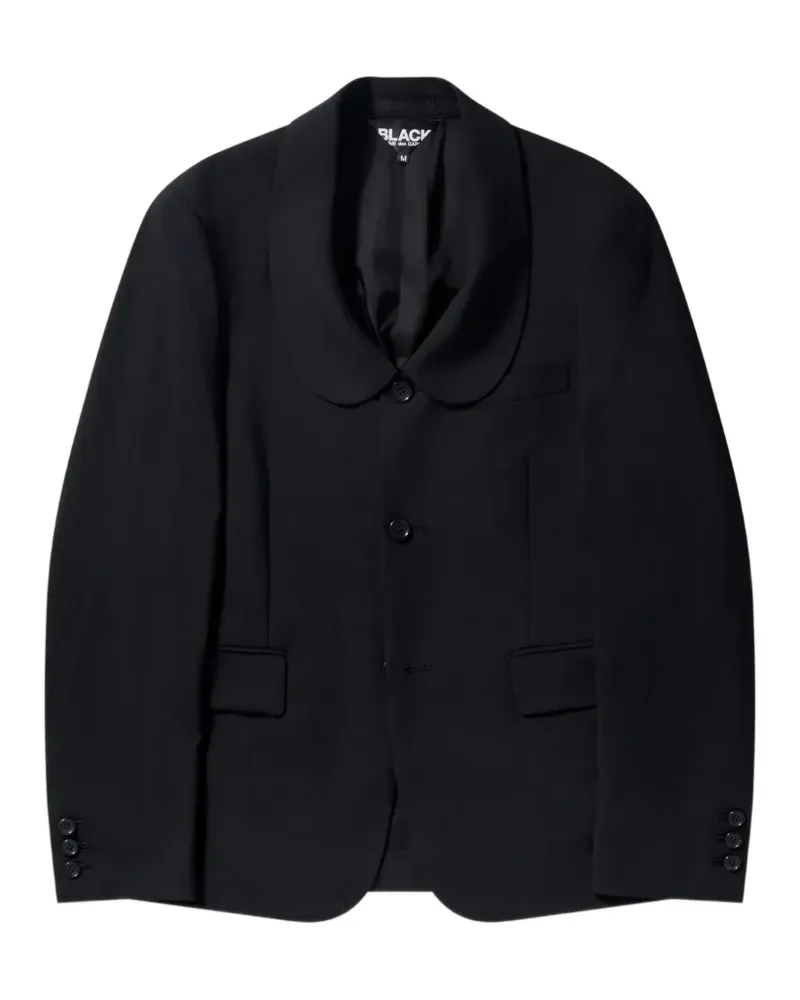 Comme des Garçons Peter Pan-collar blazer - Schwarz Schwarz