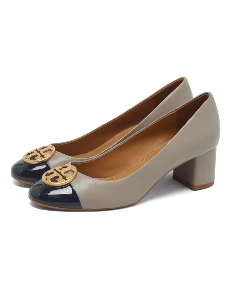 Tory Burch Chelsea Pumps mit Blockabsatz - Grau Grau