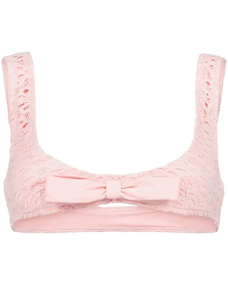 Giambattista Valli Bikini mit Schleife - Rosa Rosa