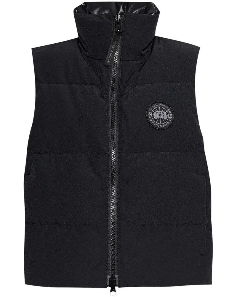 Canada Goose Grandview Cropped-Weste - Schwarz Schwarz