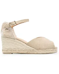 Castañer Wedge-Sandalen Nude