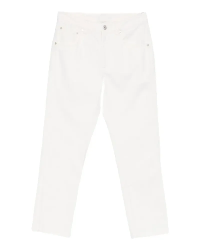 Brunello Cucinelli straight-leg jeans - Weiß Weiß