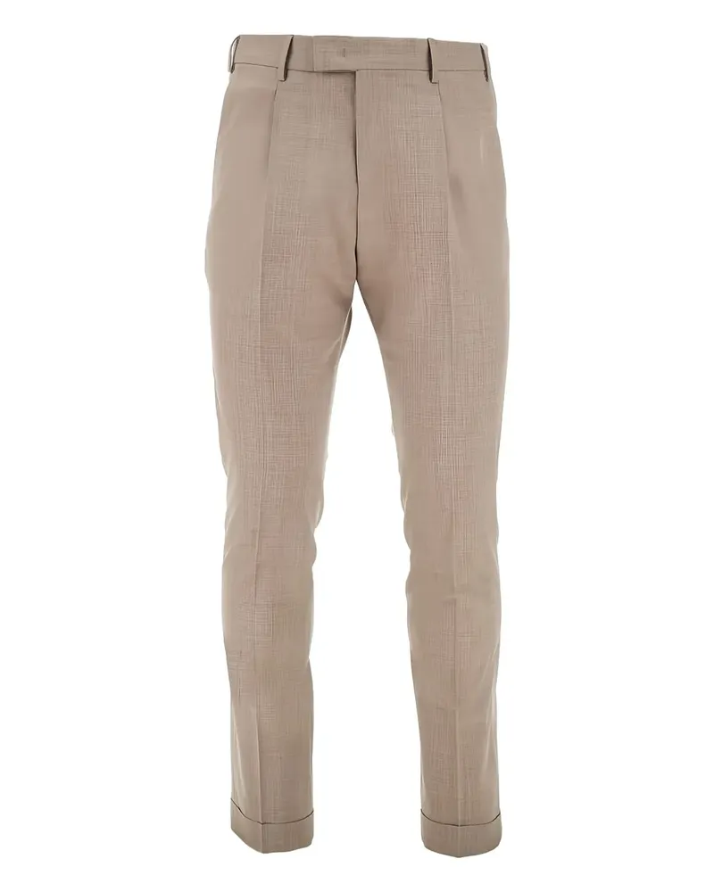 PT TORINO Plissierte Hose - Nude Nude