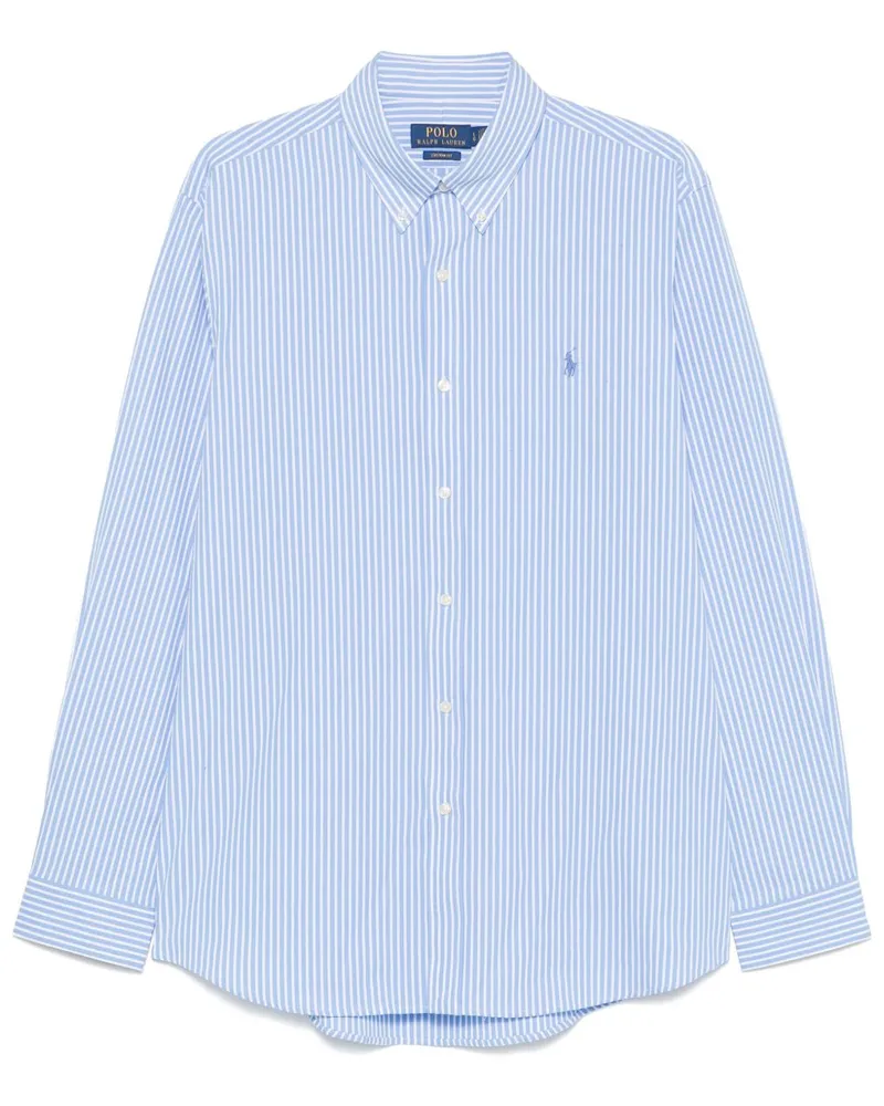 Ralph Lauren Hemd mit Nadelstreifen - Blau Blau