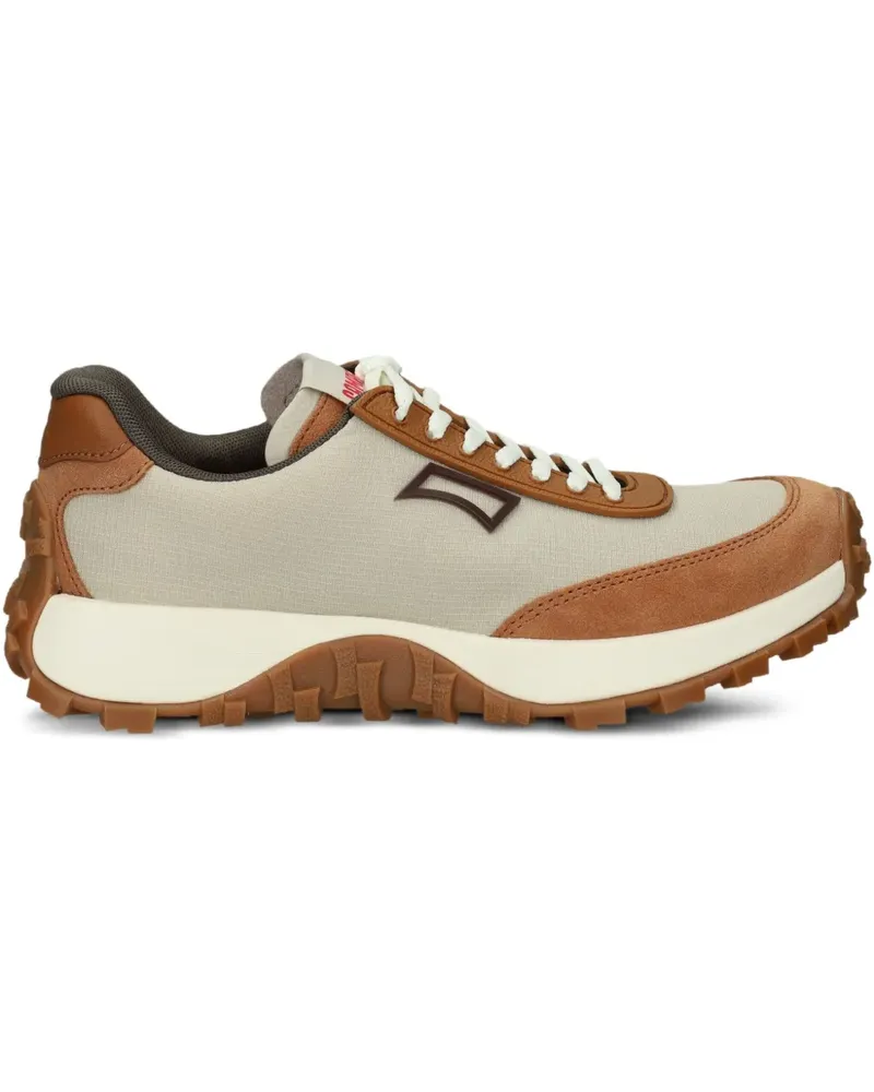Camper Sneakers mit Ledereinsätzen - Nude Nude