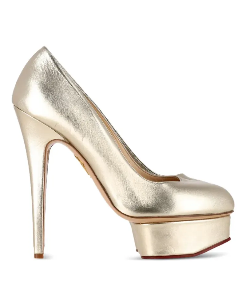 Charlotte Olympia Dolly Plateau-Pumps - Gold Gold