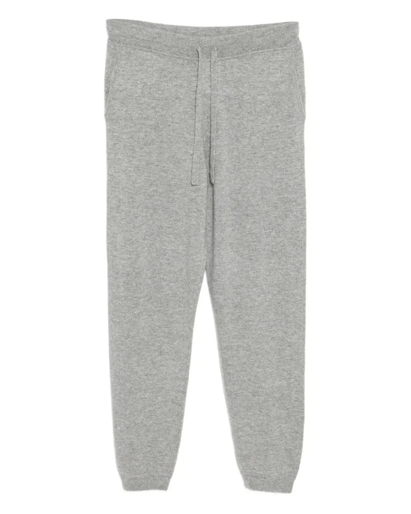 ALLUDE Gestrickte Hose - Grau Grau