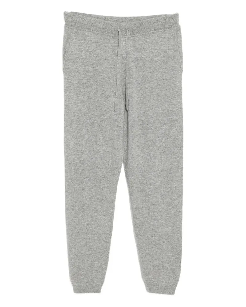 ALLUDE Gestrickte Hose - Grau Grau