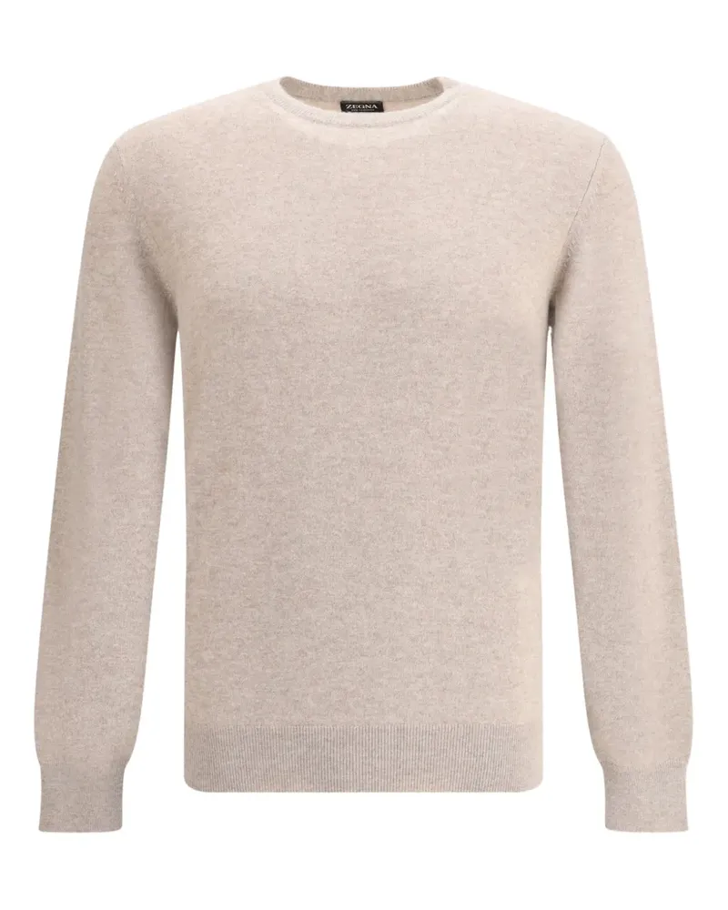 Ermenegildo Zegna Pullover mit Rundhalsausschnitt - Nude Nude