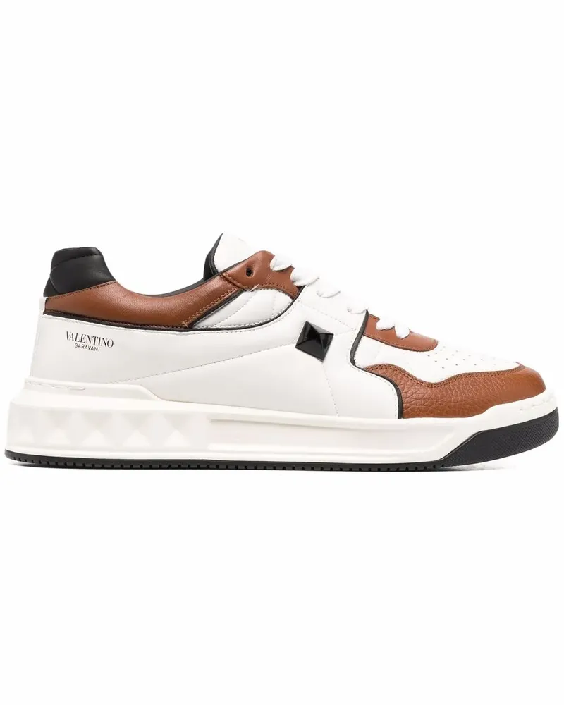 Valentino Garavani One Stud Sneakers - Weiß Weiß
