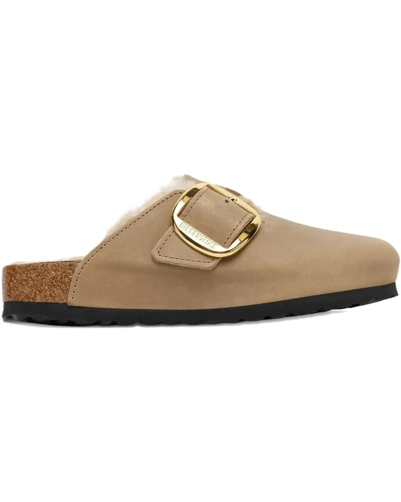 Birkenstock Boston Wildleder-Mules - Braun Braun
