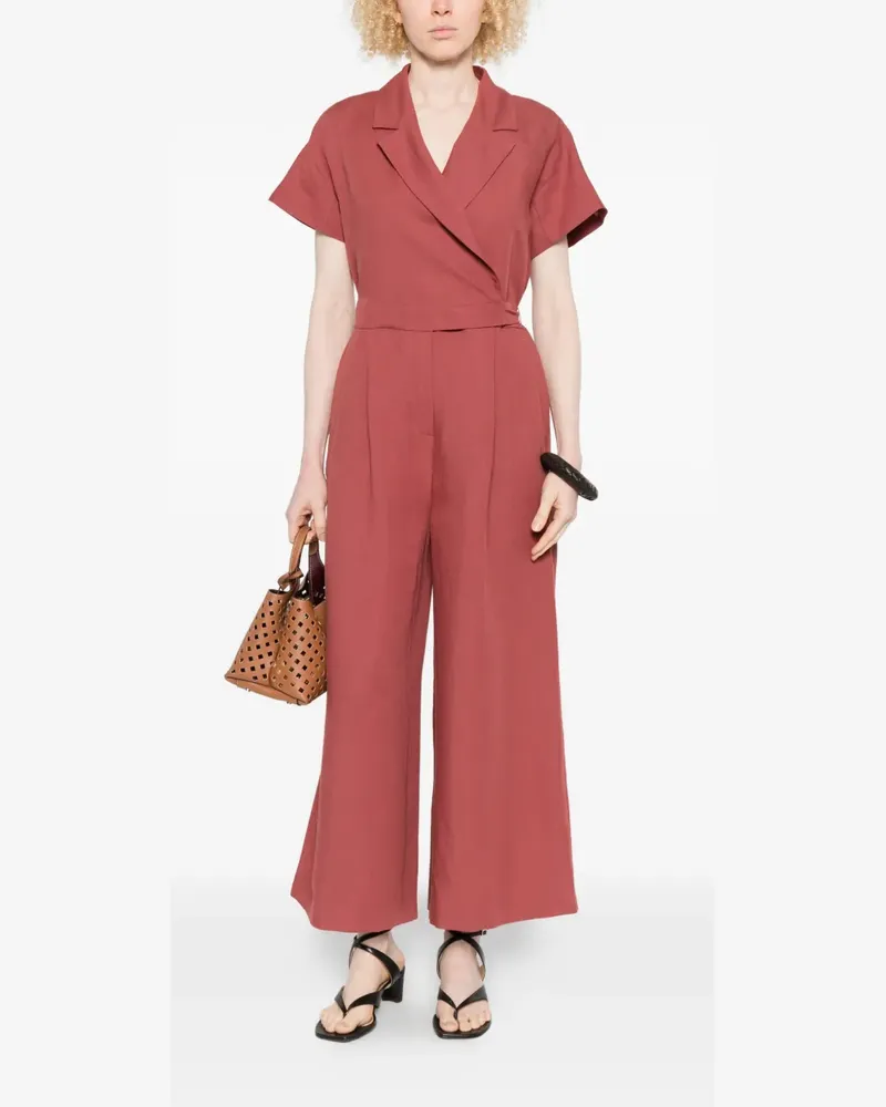 Max Mara wide-leg jumpsuit - Rosa Rosa