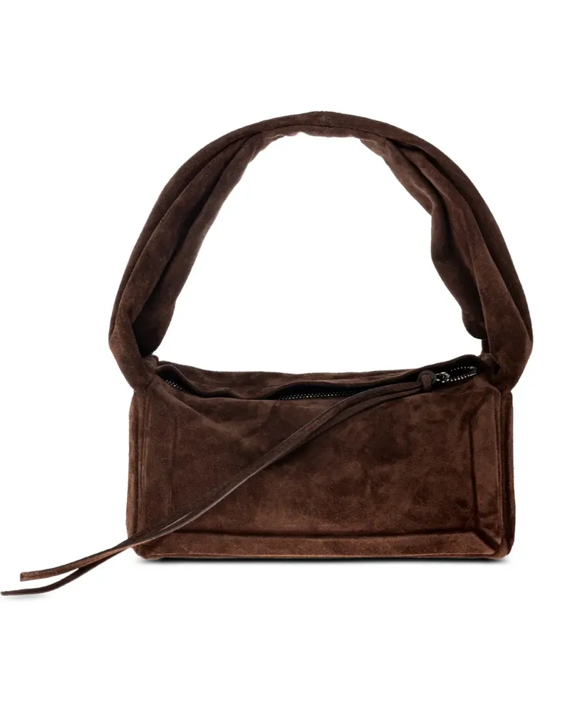 Maison Margiela Shopper aus Wildleder - Grün Grün